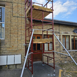 4'4" x 4'4" x 18' Working height  Super Apex Steel Scaffold Tower - Image 3