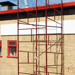 4'4" x 4'4" x 18' Working height  Super Apex Steel Scaffold Tower - Image 4